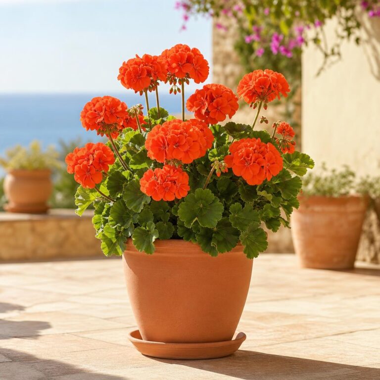 Cómo cuidar Geranio Naranja en verano en España