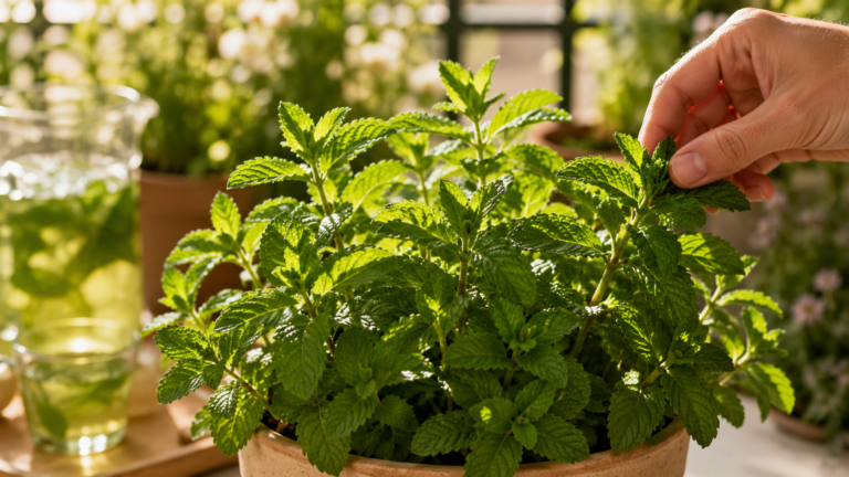 La hierbabuena vuelve a ganar sitio en terrazas y cocinas por su aroma, facilidad de cultivo y uso diario